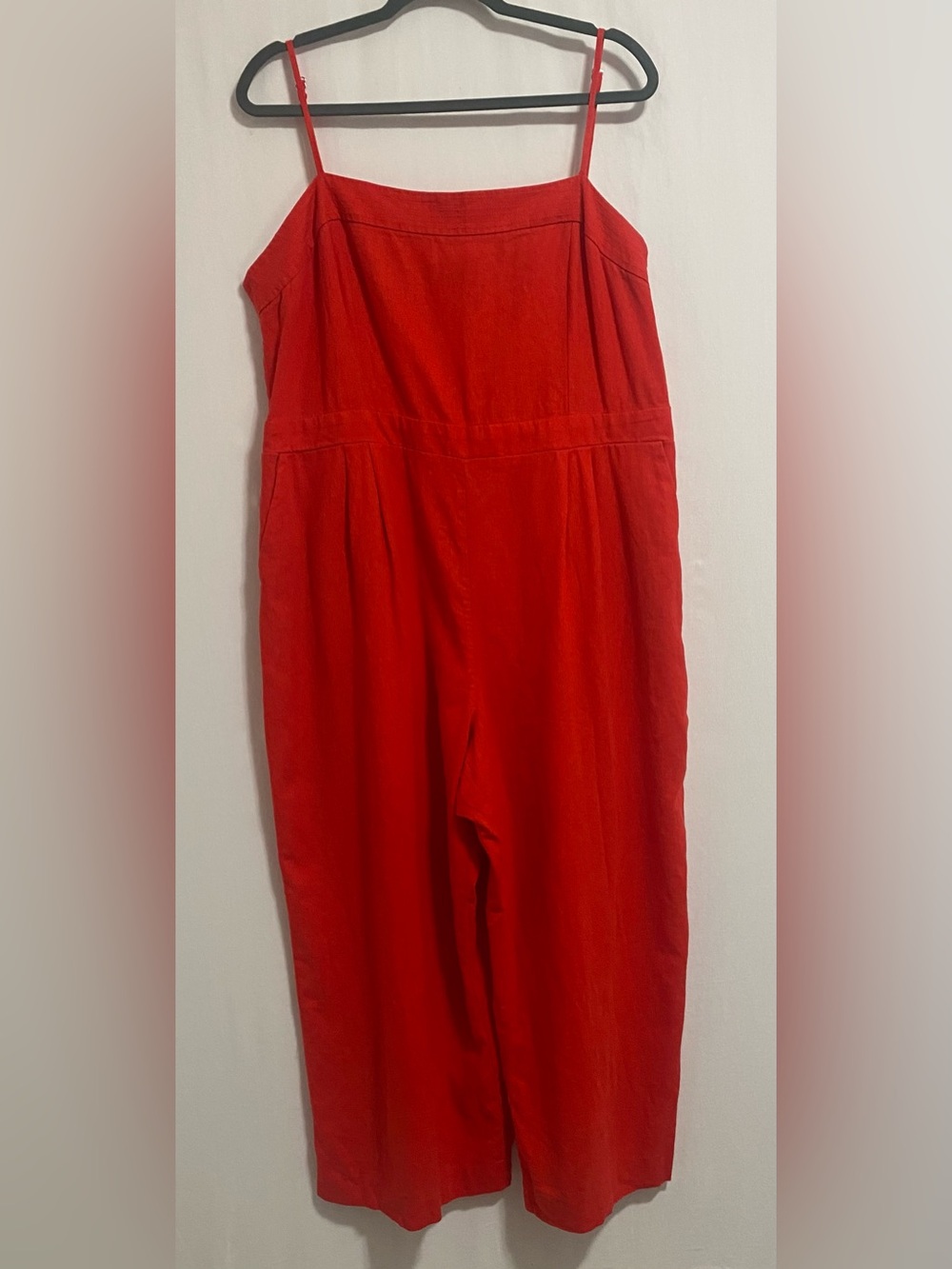 J. Crew
 Wide-Leg Jumpsuit in Red
